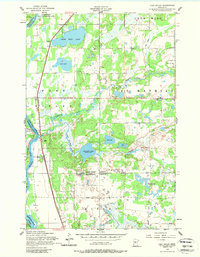 1956 Map of Fort Ripley, MN — High-Res, 1989 Print | Pastmaps